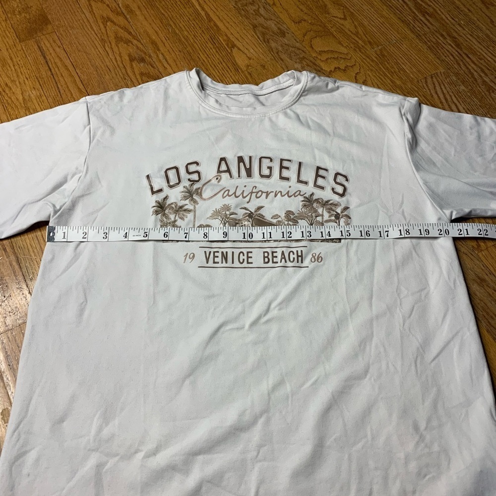 3/$15 SHEIN Retro "Los Angeles California 19 Venice Beach 86" With Palm Trees M - Picture 7 of 9